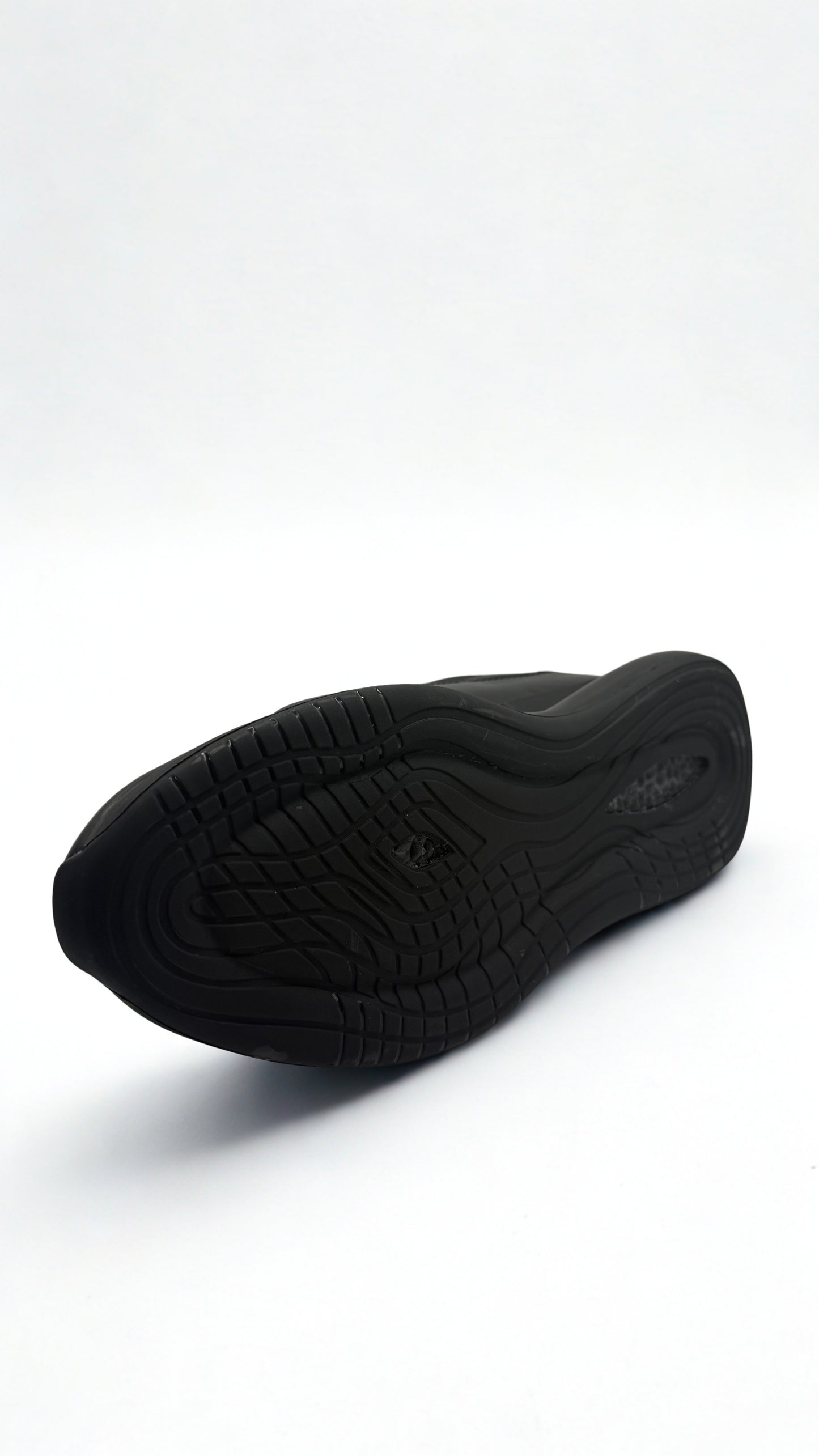 LVNT Stealth Black Vegan Leather Runners