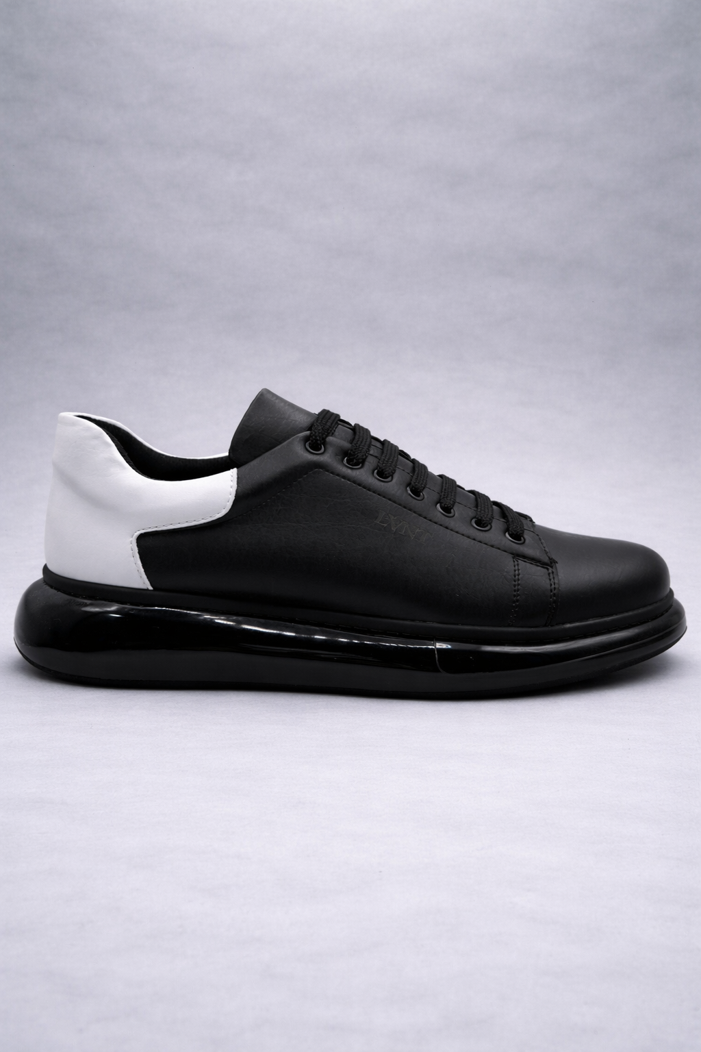 LVNT Shadow Black White Vegan Leather Sneakers