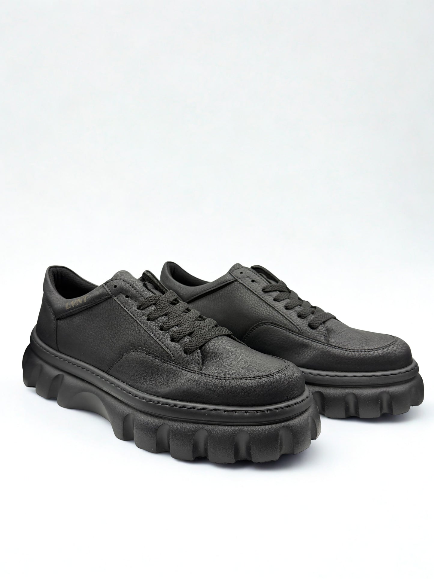 LVNT Tulpar Black Vegan Leather Sneakers