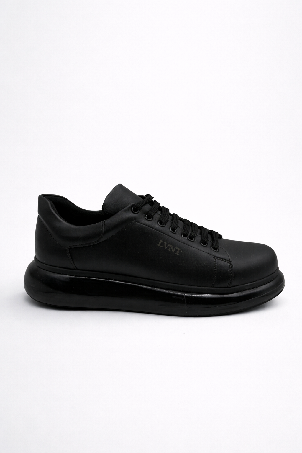 LVNT Shadow Black Vegan Leather Sneakers