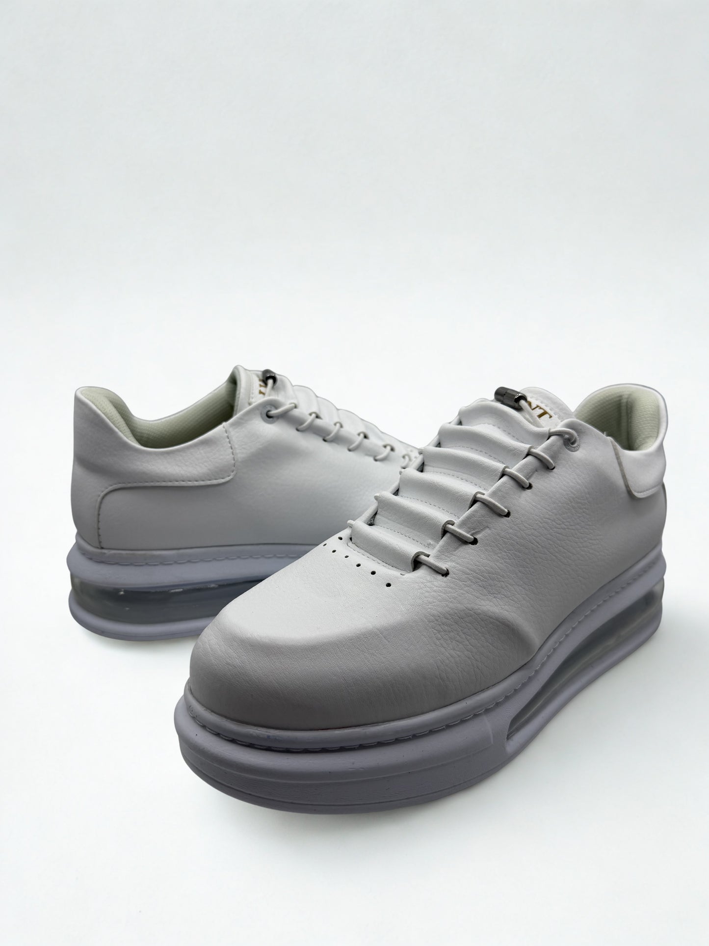 LVNT Element White Vegan Leather Runners