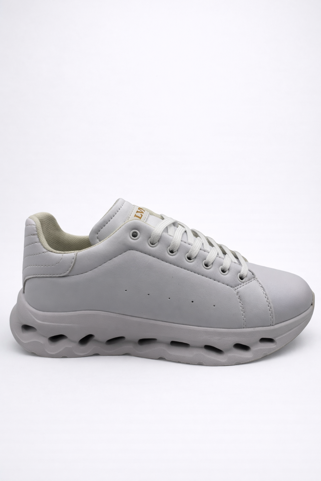 LVNT Aero White Vegan Leather Runners