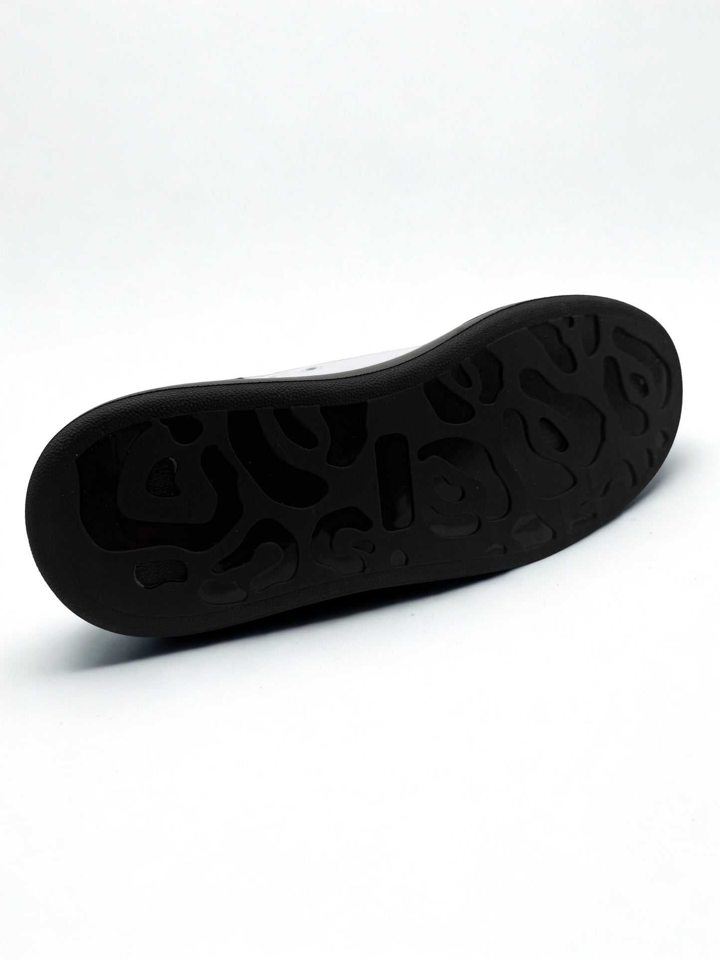 LVNT Shadow White Black Vegan Leather Sneakers