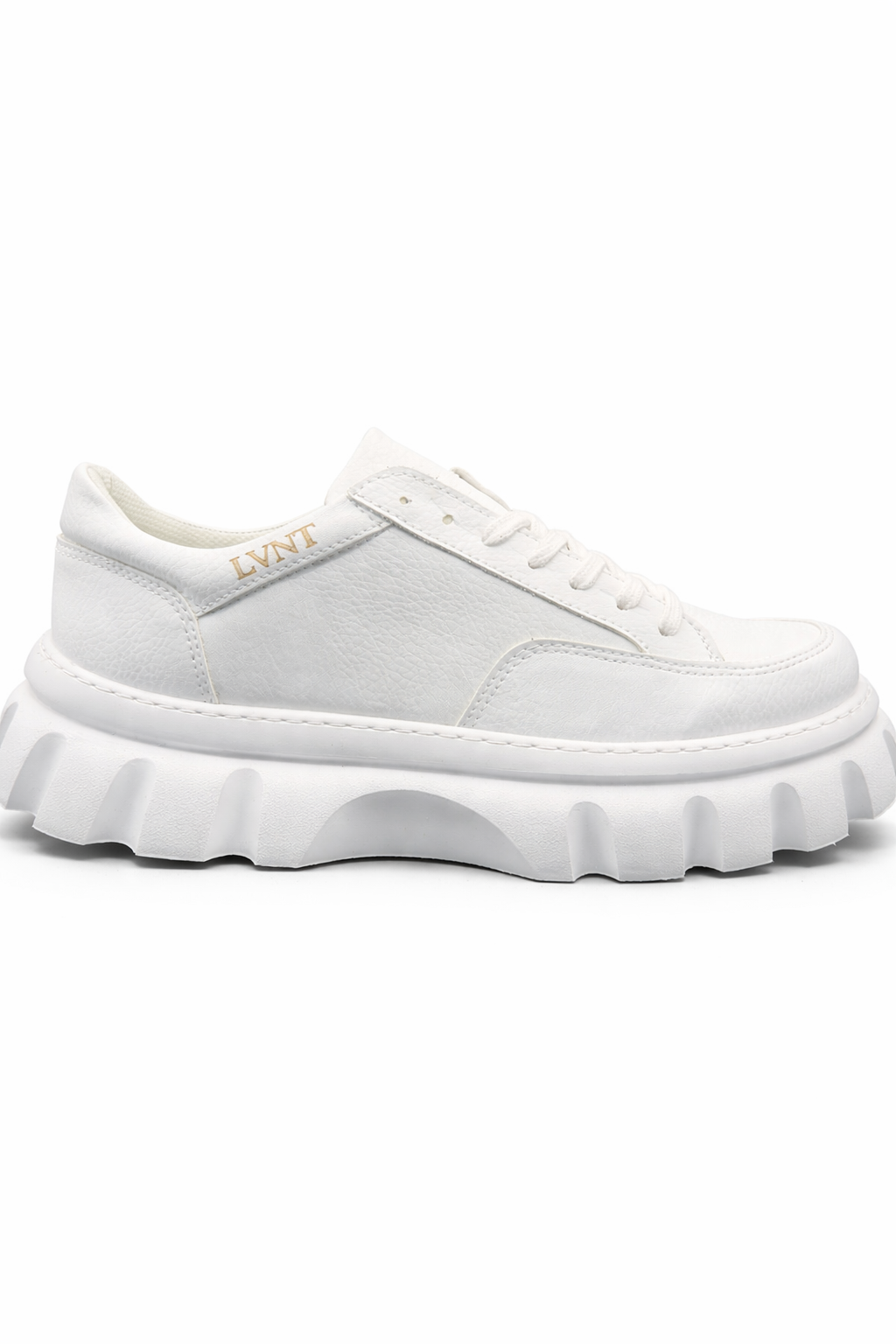 LVNT Tulpar White Vegan Leather Sneakers